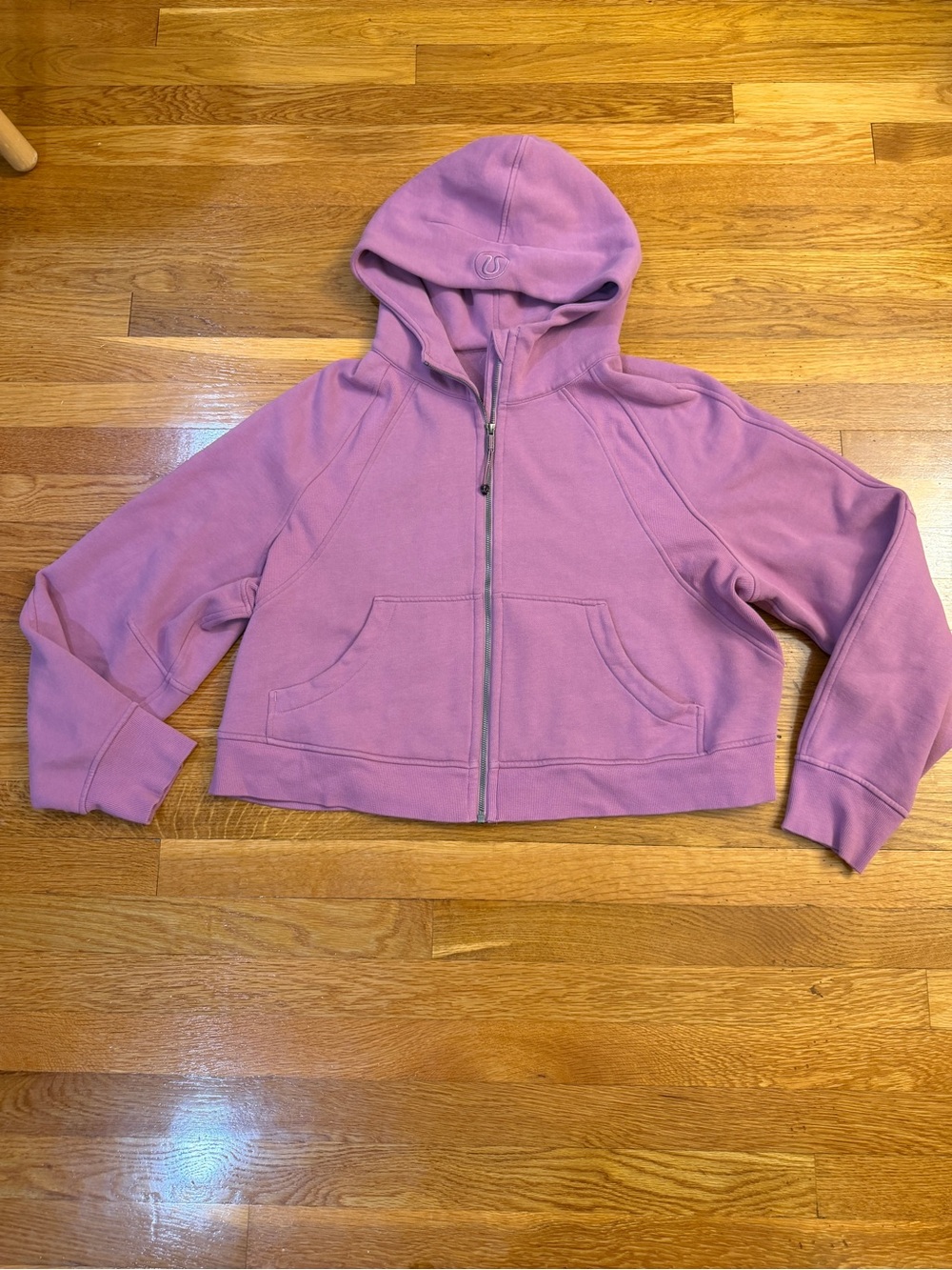 Lululemon Scuba Oversized Full-Zip Hoodie in Velvet Dust - Size XL/XXL
